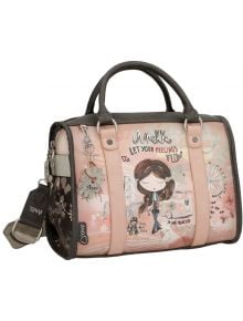 Дамска чанта Anekke Peace & Love Pink, 30 x 21 x 15 см. - Anekke - Creaciones Pandora - Жена, Момиче - Anekke - Piece & Love - 8434172080522