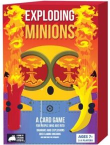 Настолна игра: Exploding Minions - Exploding Kittens - Жена, Мъж, Момиче, Момче - 852131006495