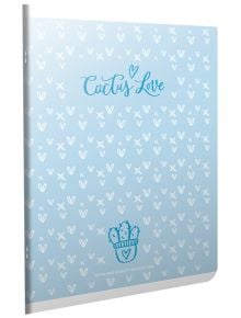 Тетрадка Gipta Cactus Love PVC А4, 60 листа - широки редове - Gipta - Gipta - 8697236124666