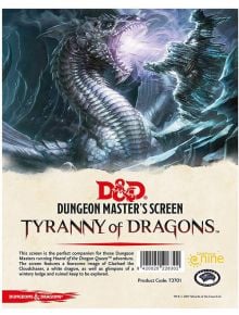 Dungeons & Dragons Campaign Book - Dungeon Master's Screen Tyranny of Dragons - Wizards of the Coast - Wizards of the Coast - 9420020226302