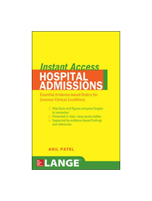 LANGE Instant Access Hospital Admissions - 9780071481373