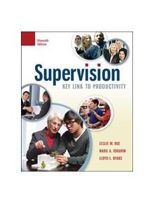 Supervision: Key Link to Productivity - 9780078029226