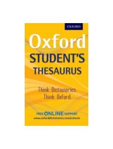 Oxford Student's Thesaurus - 9780192749390