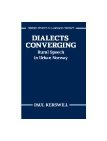 Dialects Converging - 9780198248262