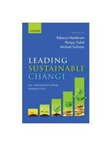 Leading Sustainable Change - 9780198704072