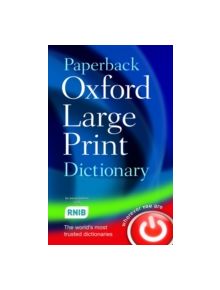 Paperback Oxford Large Print Dictionary - 9780199216307