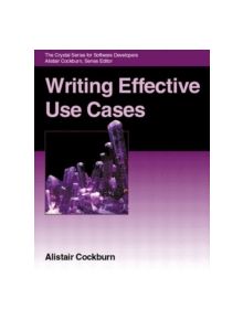 Writing Effective Use Cases - 9780201702255