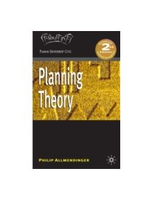 Planning Theory - 9780230223646