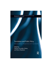 Translation and Public Policy - 9780367365844