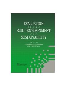 Evaluation of the Built Environment for Sustainability - 9780415514453