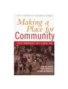 Making a Place for Community - 9780415947411