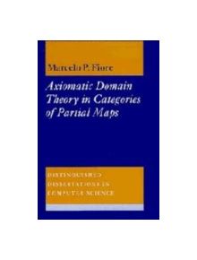 Axiomatic Domain Theory in Categories of Partial Maps - 9780521571883