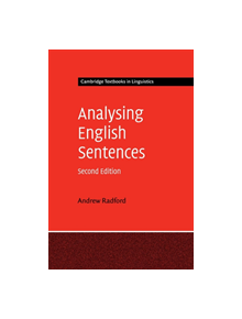 Analysing English Sentences - 9780521660082