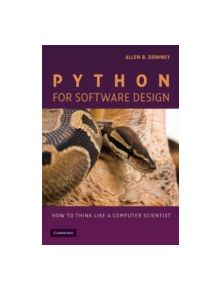 Python for Software Design - 9780521725965