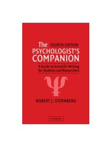 The Psychologist's Companion - 9780521821230