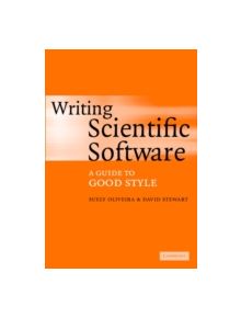 Writing Scientific Software - 9780521858960