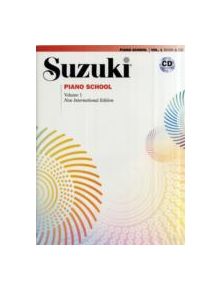 SUZUKI PIANO SCHOOL VOLUME 1 WITH CD - 9780739051641