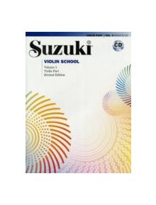 SUZUKI VIOLIN SCHOOL VIOLIN PART CD VOLU - 9780739060759