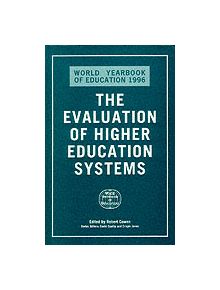 The World Yearbook of Education 1996 - 9780749417772