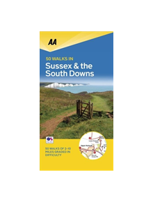 50 Walks in Sussex - 9780749581244