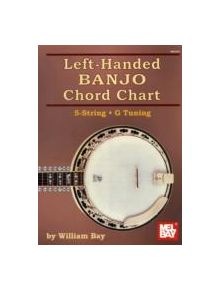 LEFTHANDED BANJO CHORD CHART 5 STRING G - 9780786683239