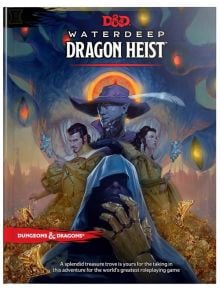 Dungeons & Dragons Campaign Book - Waterdeep Dragon Heist - Wizards of the Coast - Wizards of the Coast - 9780786966257