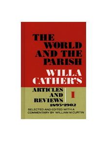 The World and the Parish, Volume 1 - 9780803215443
