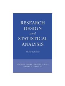 Research Design and Statistical Analysis - 9780805864311