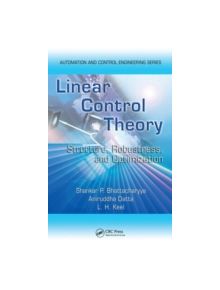 Linear Control Theory - 9780849340635