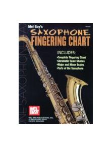 SAXOPHONE FINGERING CHART - 9780871665034