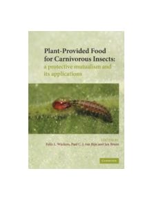 Plant-Provided Food for Carnivorous Insects - 9781107414259