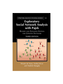 Exploratory Social Network Analysis with Pajek - 9781108462273