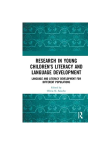 Research in Young Children's Literacy and Language Development - 9781138091092