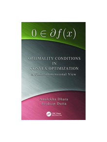 Optimality Conditions in Convex Optimization - 9781138115248