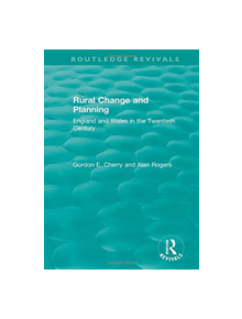 Rural Change and Planning - 9781138344204