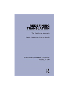 Redefining Translation - 9781138366879