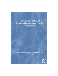 Strategies and Tactics of Behavioral Research and Practice - 9781138641235