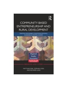Community-based Entrepreneurship and Rural Development - 9781138792234