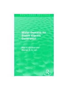 Water Demand for Steam Electric Generation - 9781138857391