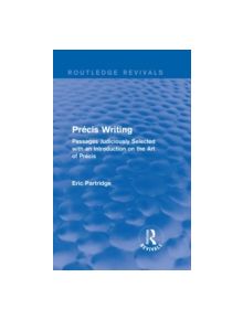 Pre cis Writing - 9781138912335