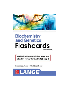 Lange Biochemistry and Genetics Flashhcards, Third Edition - 9781259837210