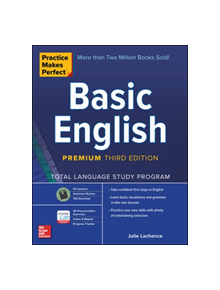 Practice Makes Perfect: Basic English, Premium Third Edition - 9781260143720