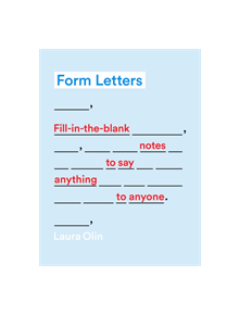 Form Letters - 9781419722189