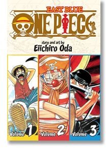 One Piece (Omnibus Edition), Vol. 1 (1-2-3) - Eiichiro Oda - Момче - Viz Media - 9781421536255