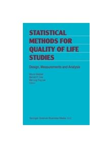 Statistical Methods for Quality of Life Studies - 9781441952073
