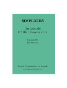 Simplicius: On Aristotle On the Heavens 2.1-9 - 9781472557414