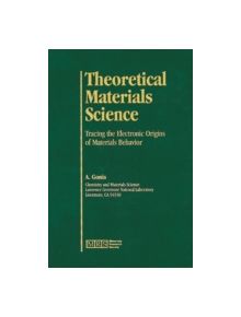 Theoretical Materials Science - 9781558995406