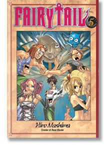 Fairy Tail, Vol. 5 - Hiro Mashima - Kodansha comics - 9781612620985