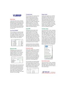 Excel VLOOKUP Laminated Tip Card - 9781615479979