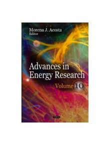 Advances in Energy Research - 9781621008385